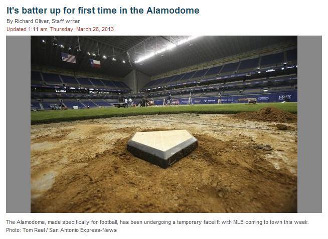 Alamodome baseball stadium - Castro rigged this DEAL so the city gets nothing (while City already has $9 BILLION debt); rent-free Alamodome; Castro & co. get free skybox seating and free parking. Corruption involving real estate requires removal from office for MALFEASANCE according to the City Charter. Vote Michael for Mayor michaelformayor.net